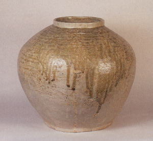灰釉陶器壺